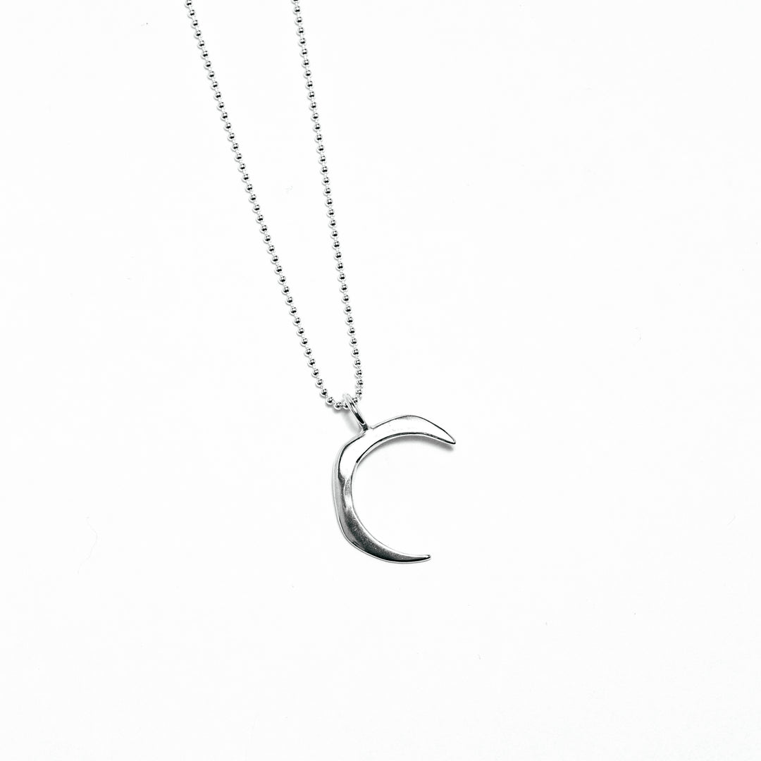 Luna Moon Silver Necklace