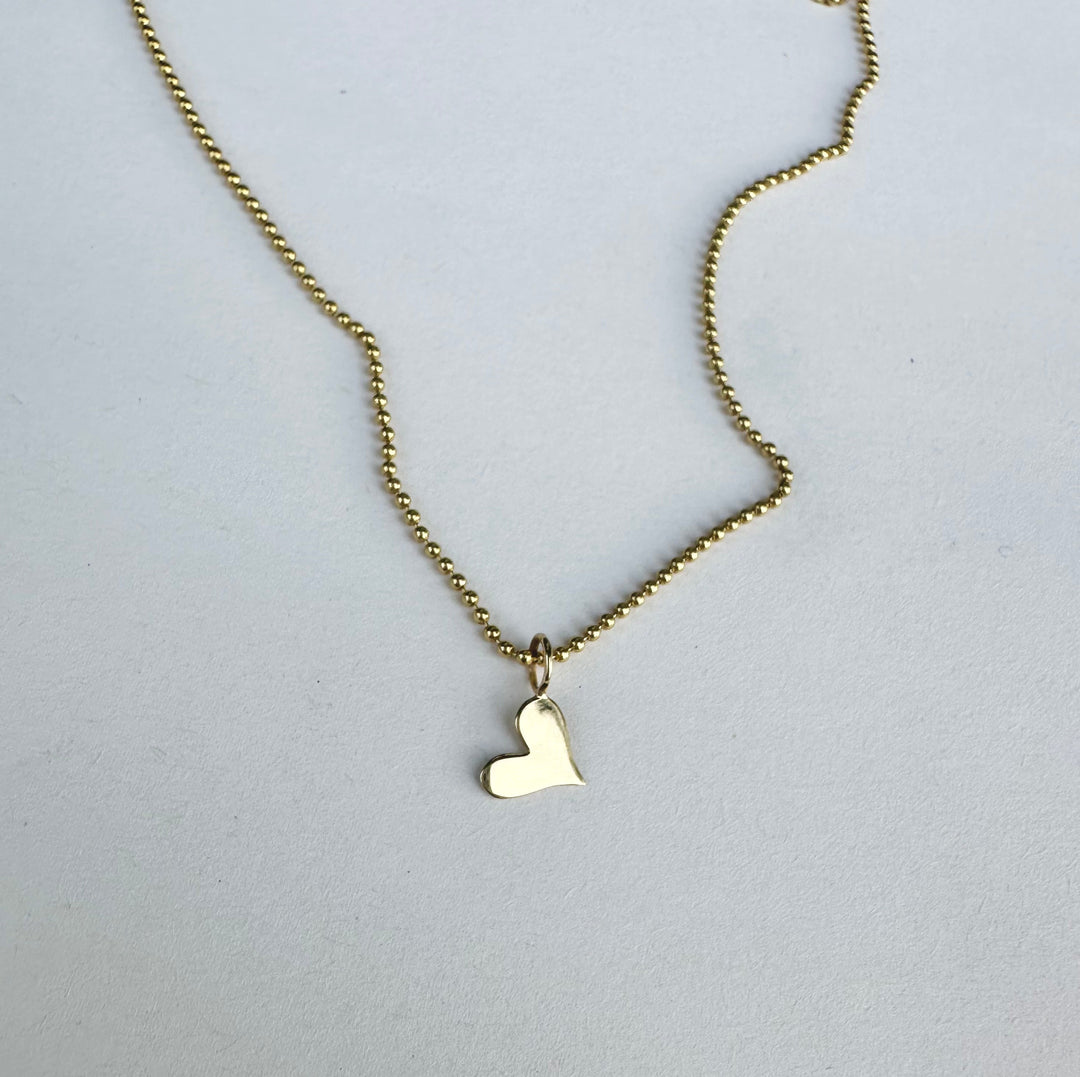 Bubble Heart Necklace