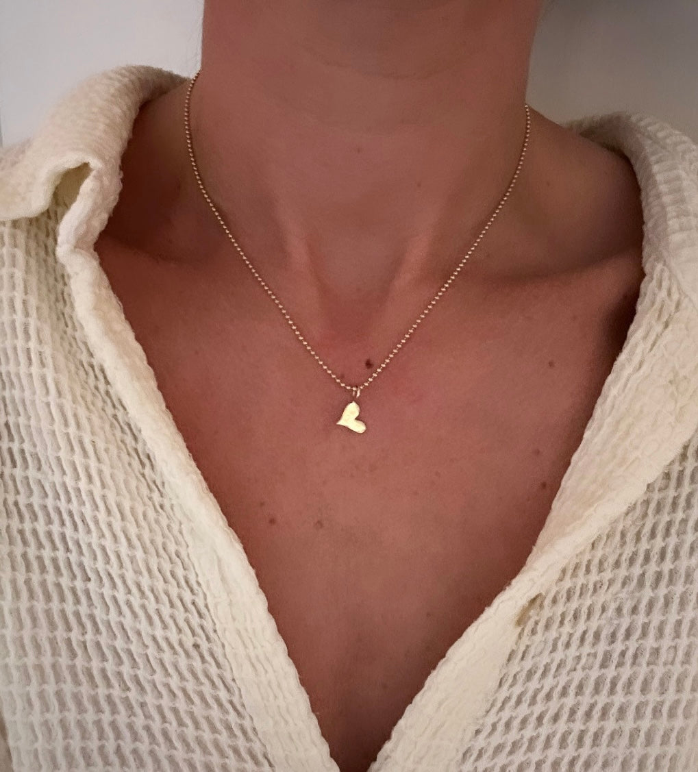 Bubble Heart Necklace