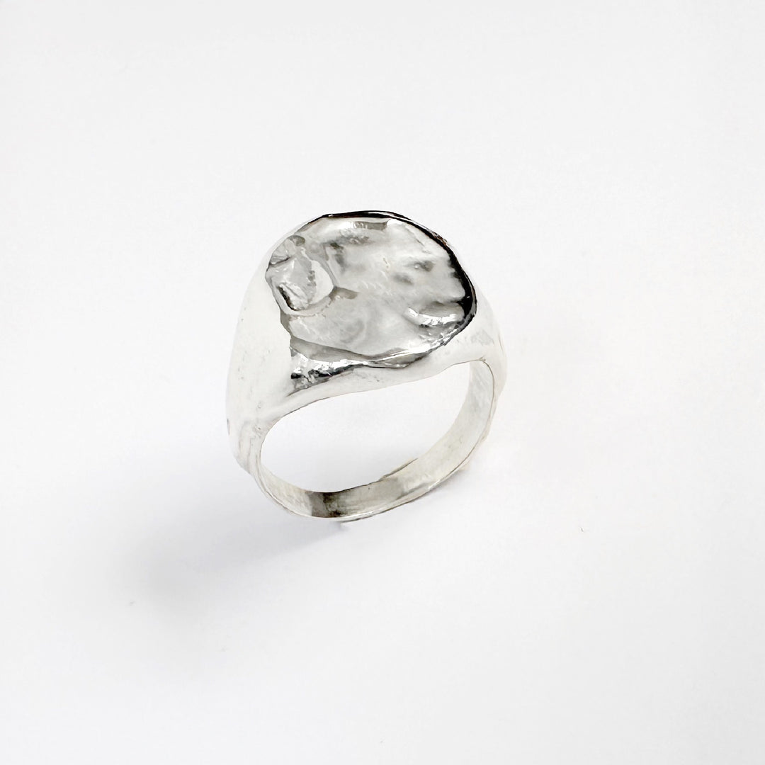 Nelson Signet Silver Ring