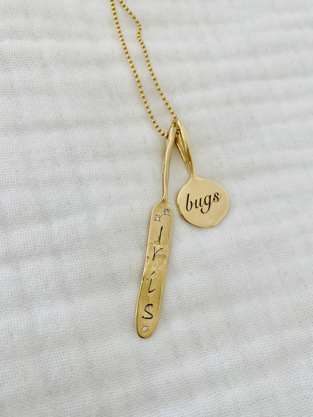 Round ID Coin Necklace