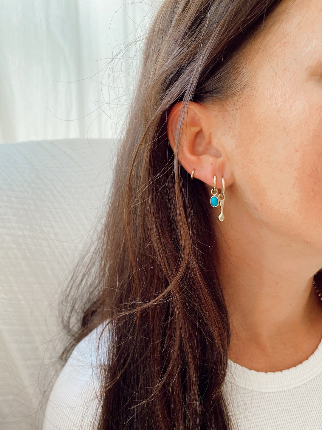 Totem Dangle Hoop