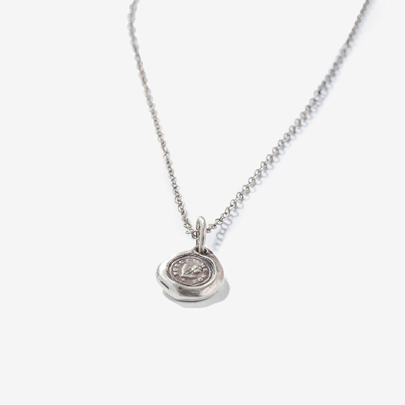 Hope Coin Silver Necklace