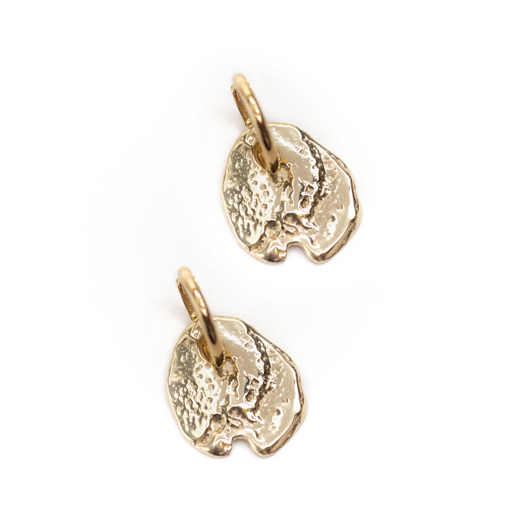 Myrtle Disc Dangle Hoop