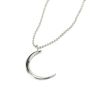 Lyma Moon Silver Necklace