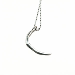 Sula Moon Silver Necklace
