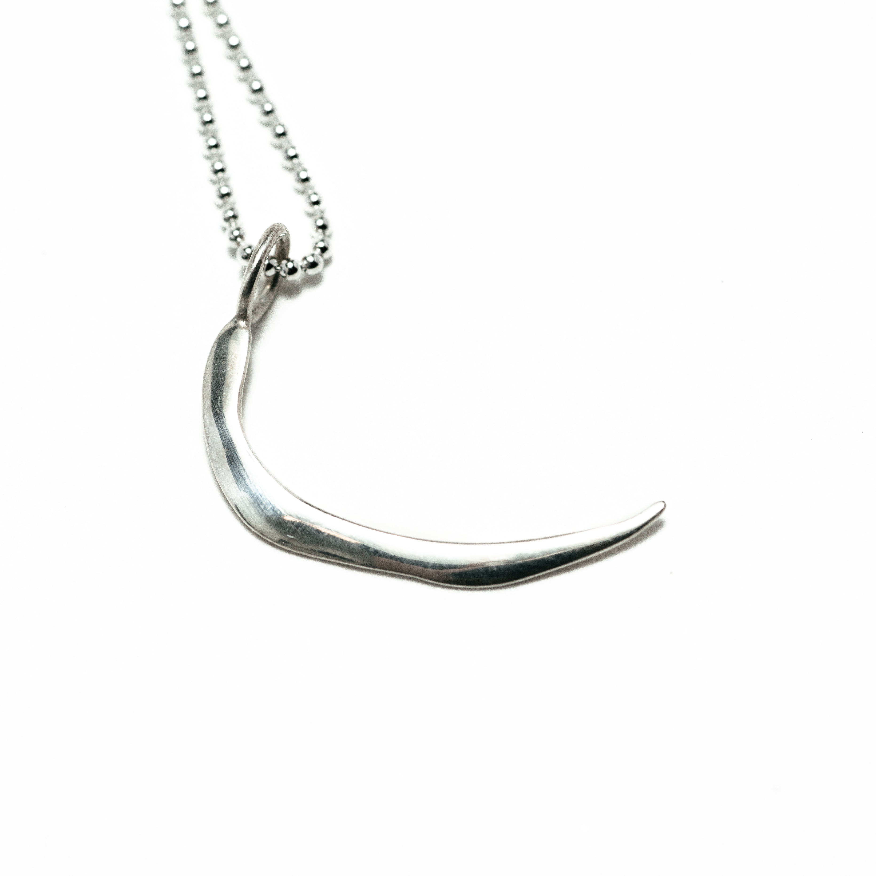 Sula Moon Silver Necklace