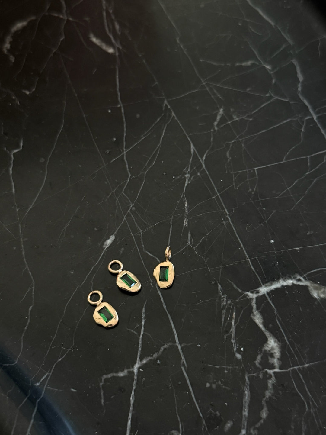 Ojo Tsavorite Earring Charm