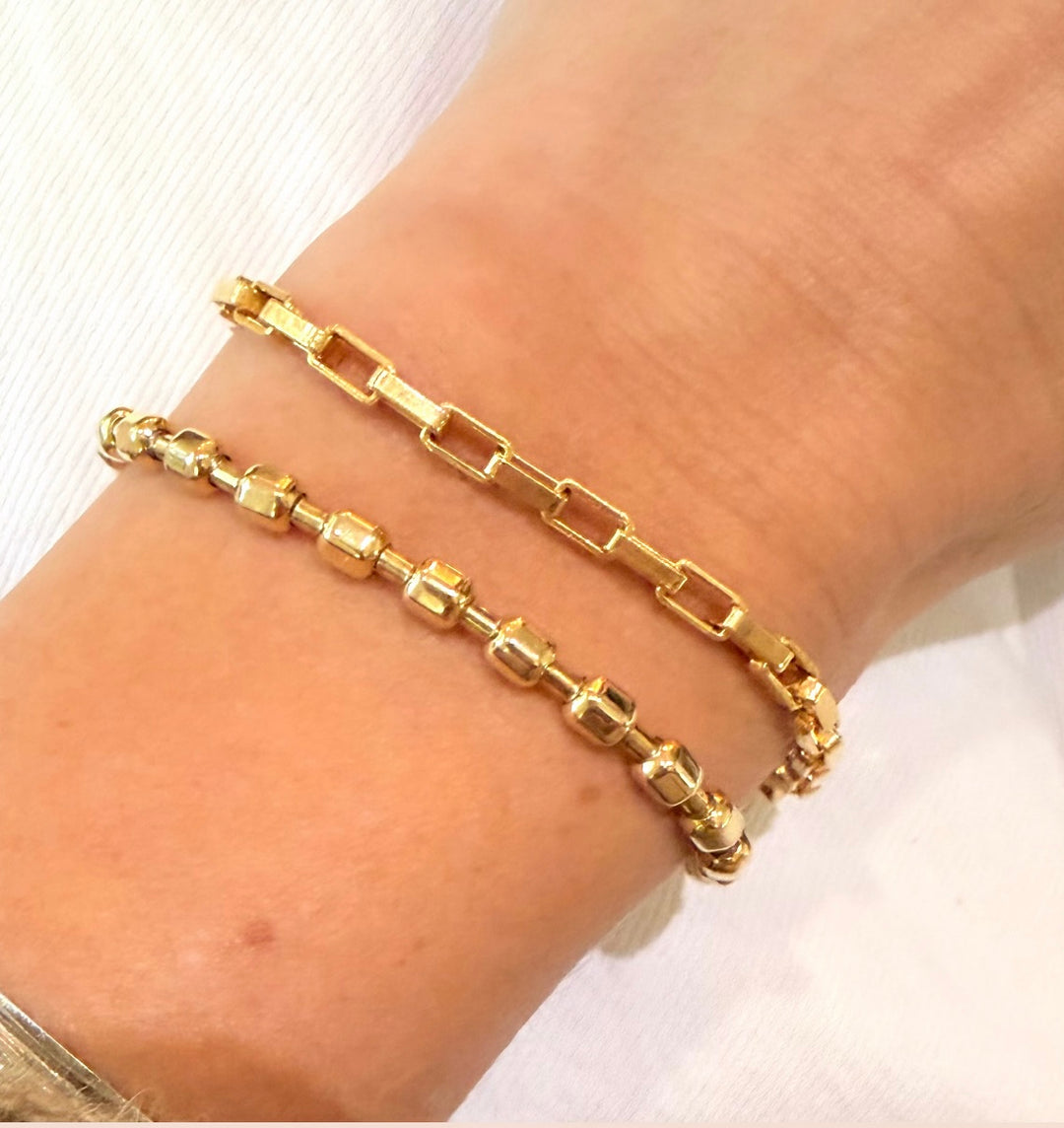 XL Long Box Chain Bracelet
