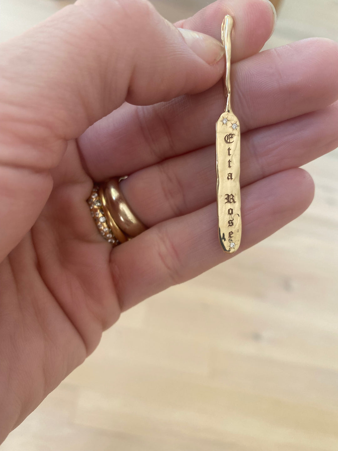 Elongated Oval ID Coin