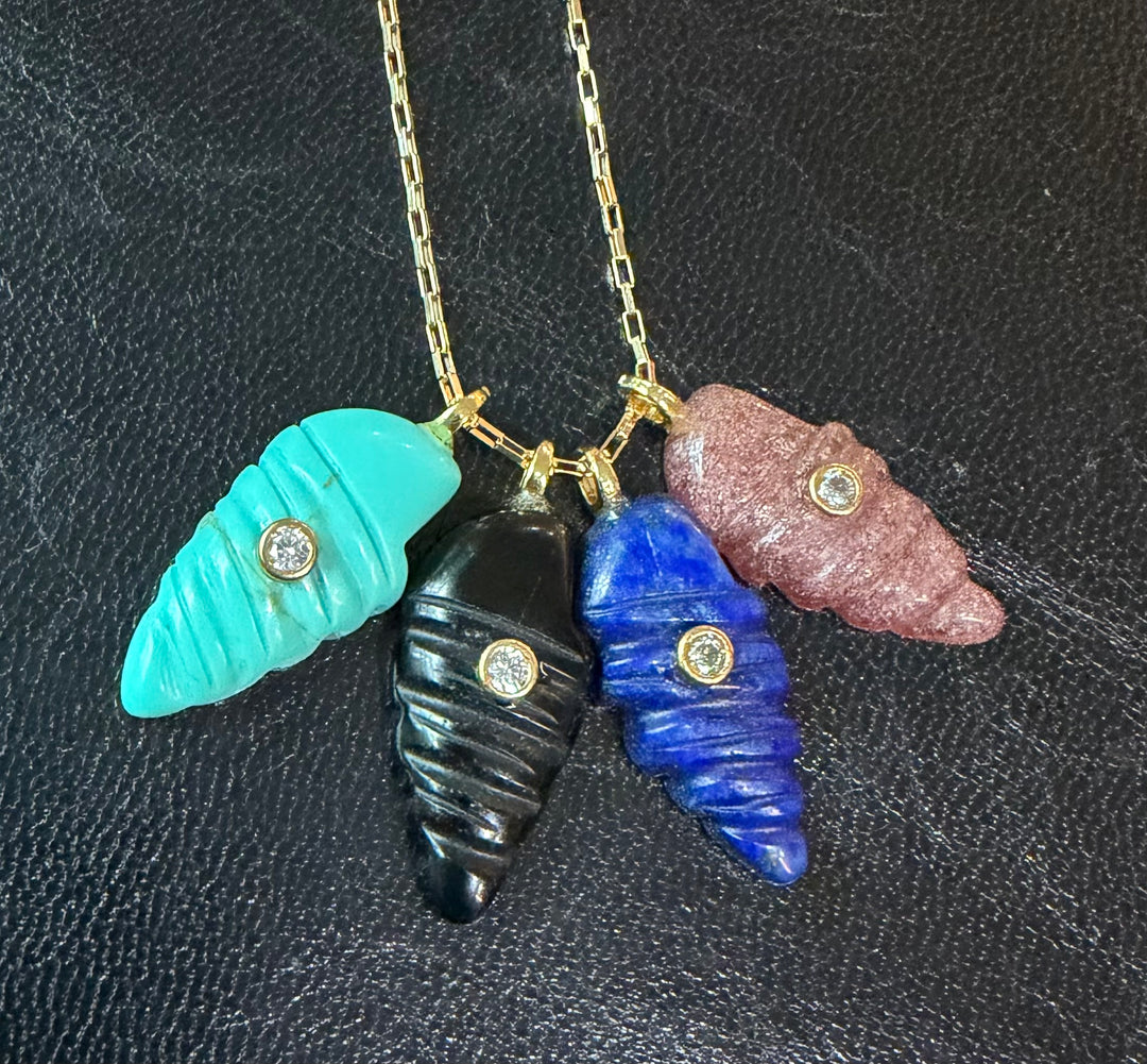 Gemstone Conch Shell