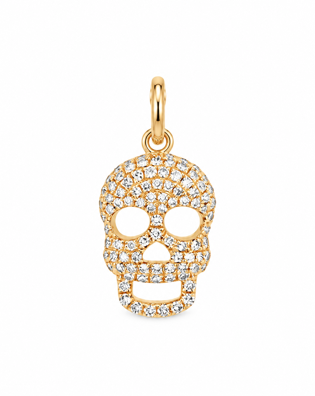 Pave Diamond Skull