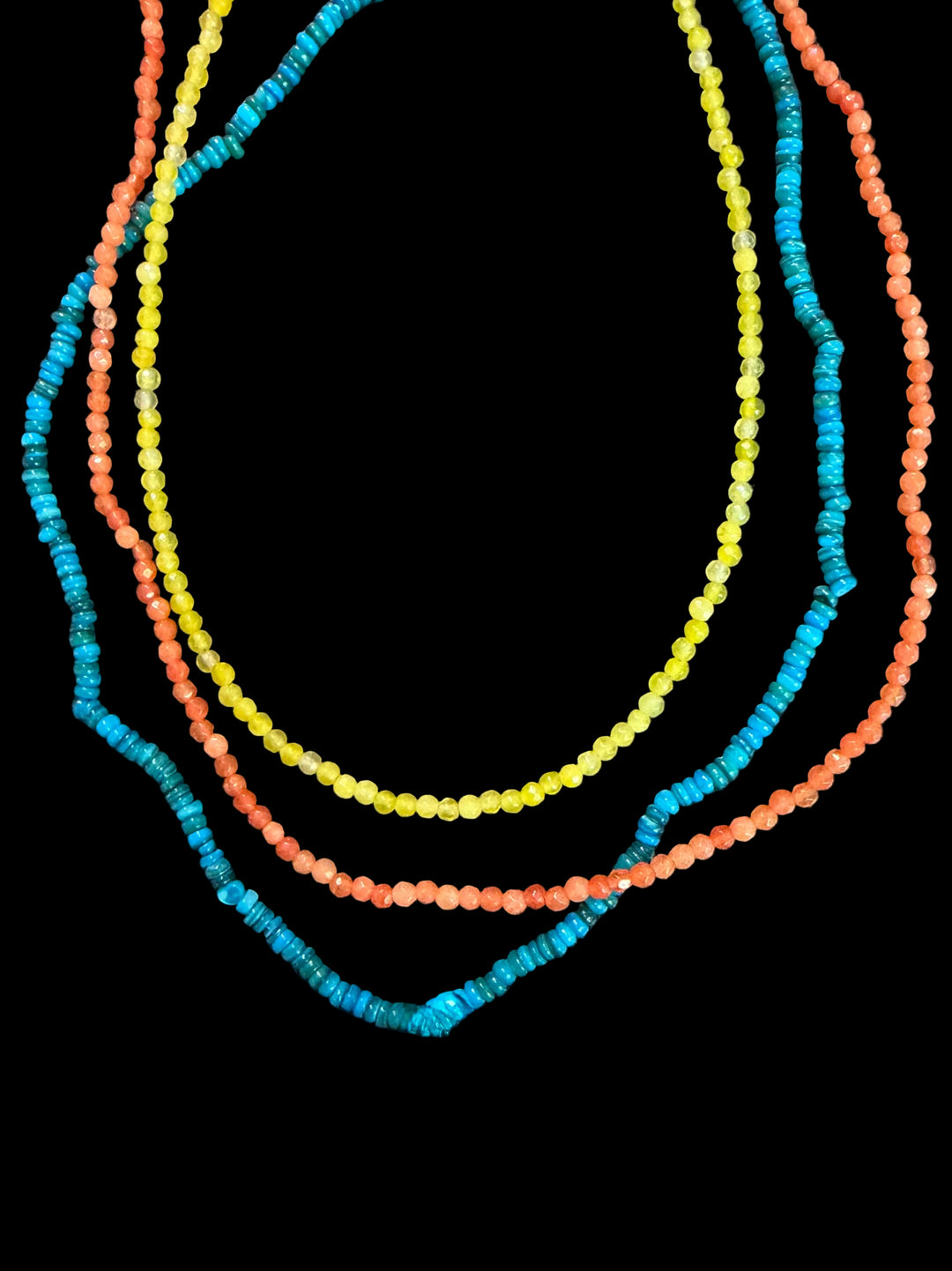 Alboni Gemstone Beaded Necklace - Small