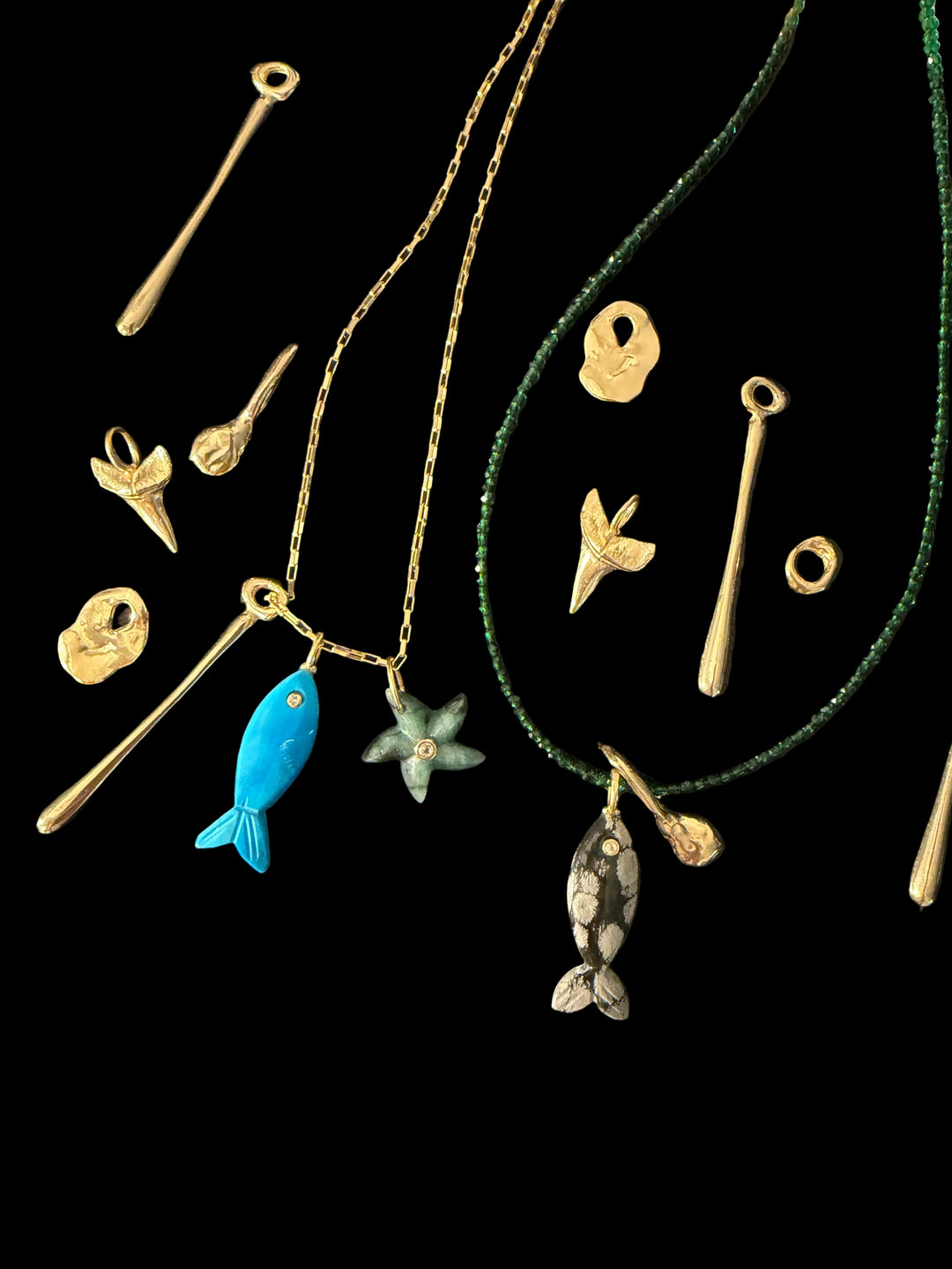 Alboni Gemstone Beaded Necklace - Mini