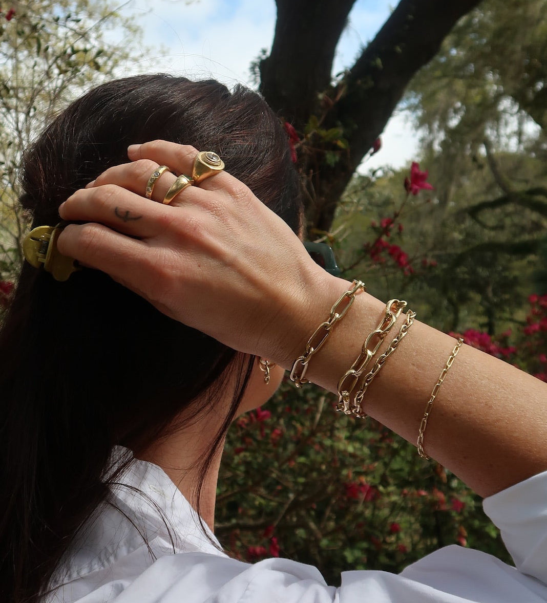 Alternating Link Bracelet