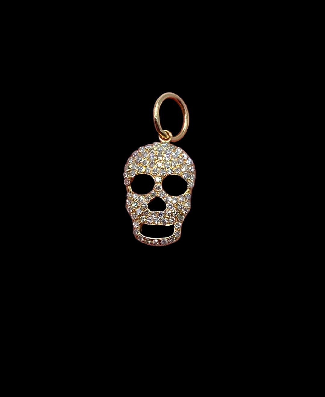 Pave Diamond Skull