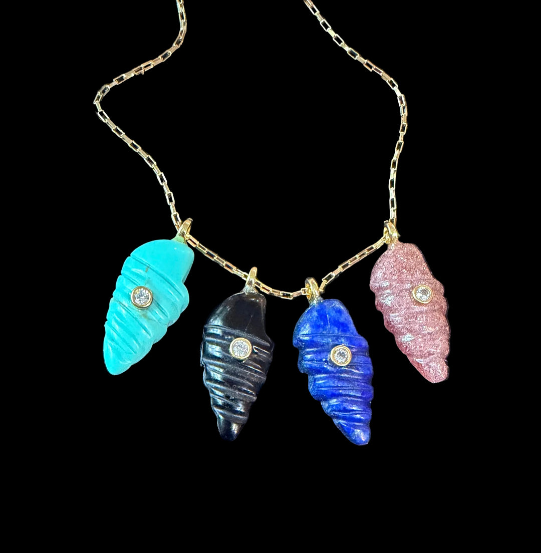 Gemstone Conch Shell