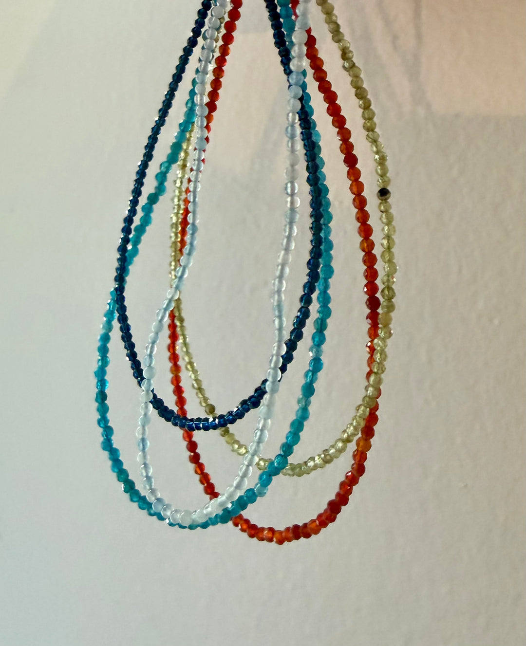 Alboni Gemstone Beaded Necklace - Mini