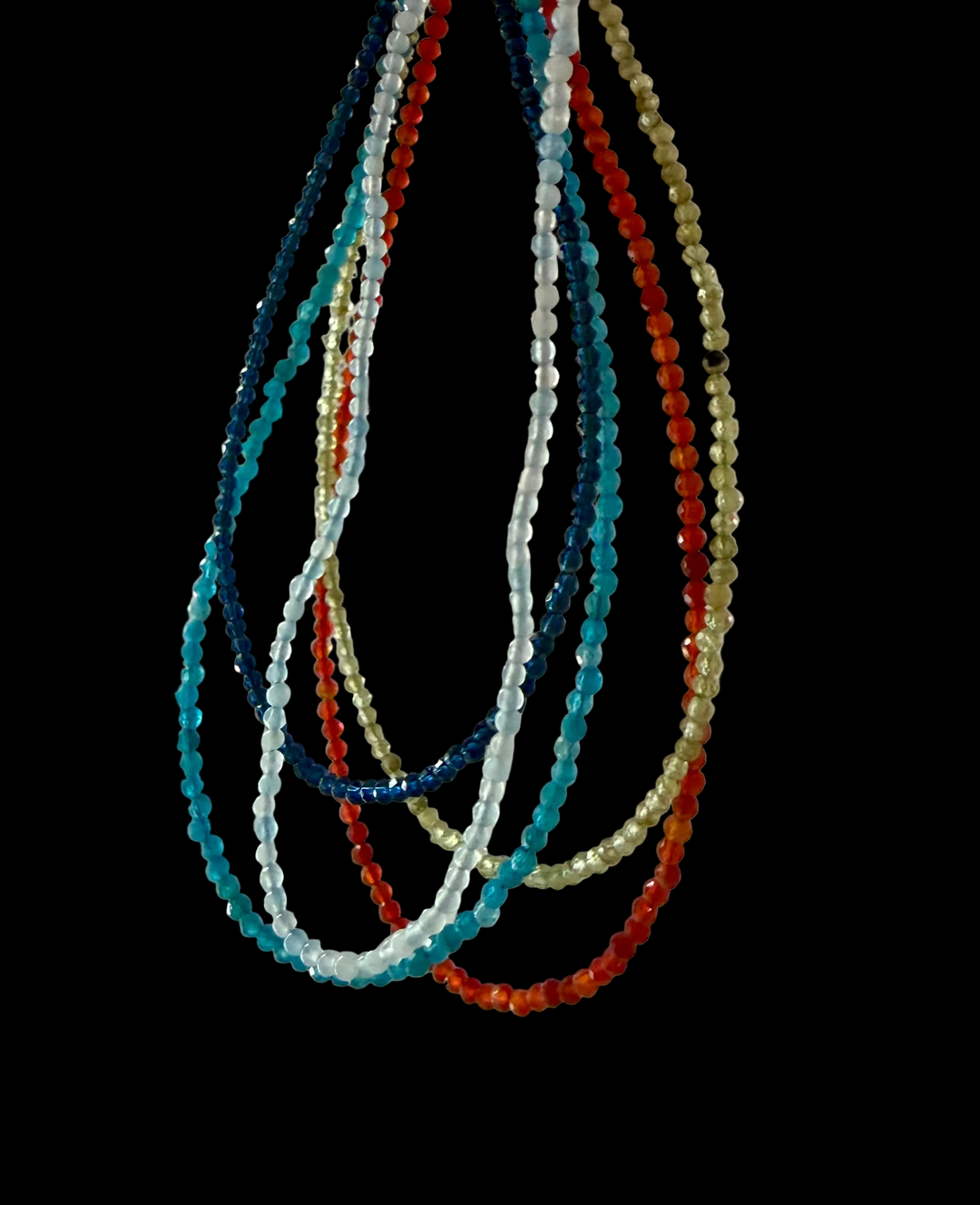 Alboni Gemstone Beaded Necklace - Mini