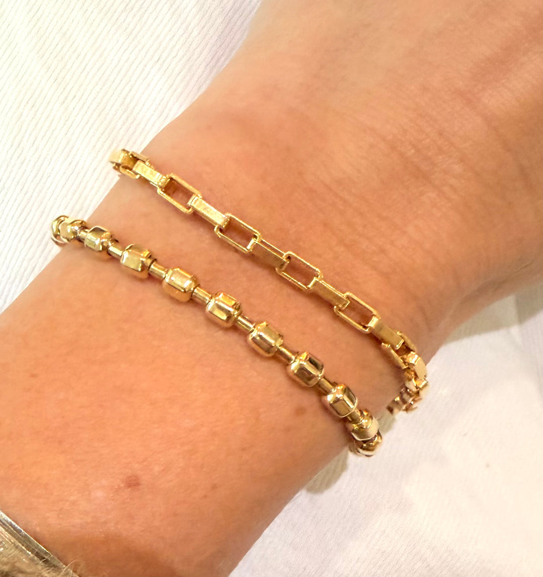 XL Long Box Chain Bracelet