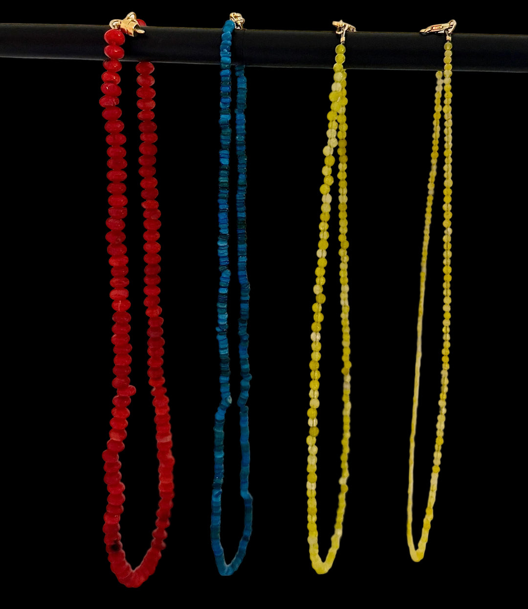 Alboni Gemstone Beaded Necklace - Small