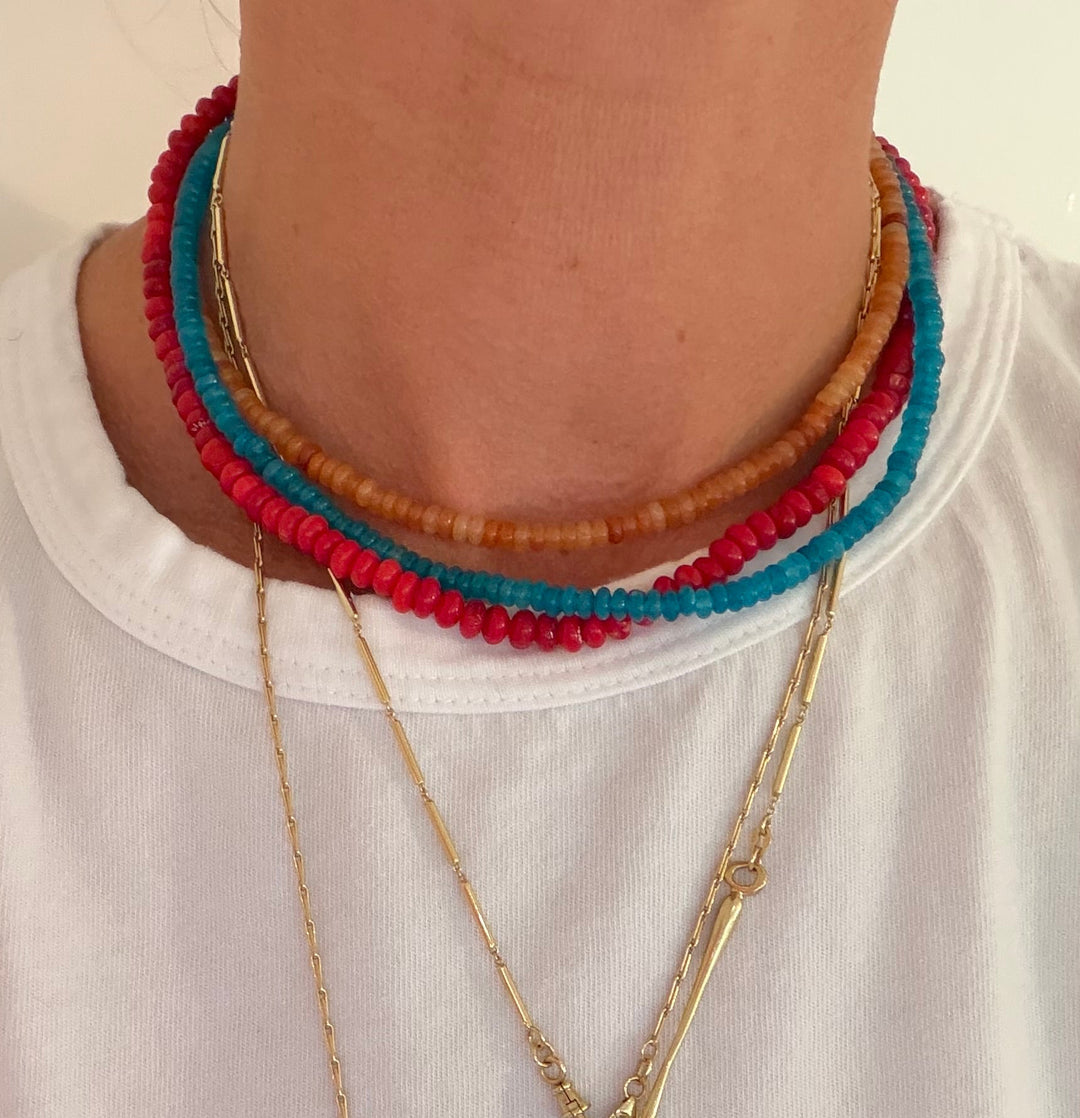 Alboni Gemstone Beaded Necklace