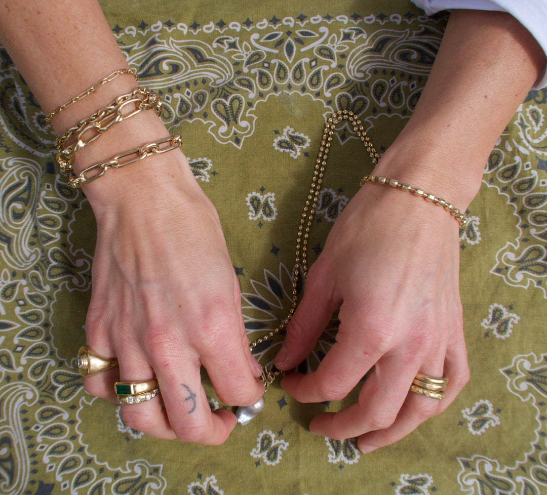 Alternating Link Bracelet