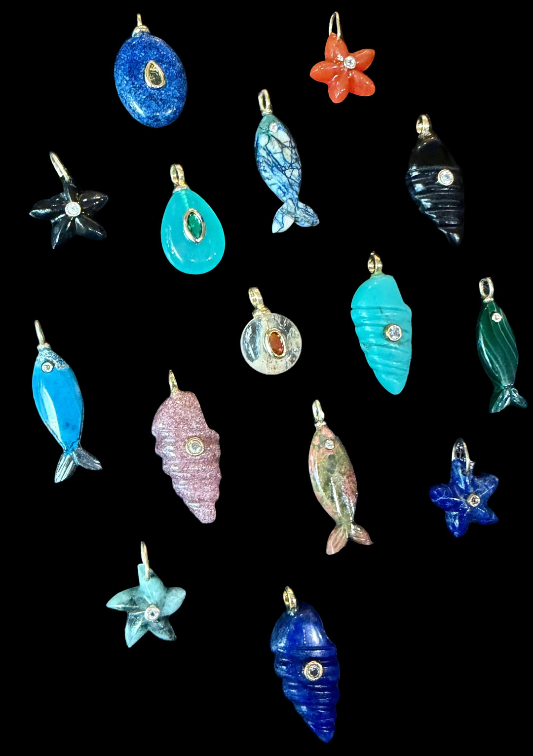Gemstone Conch Shell