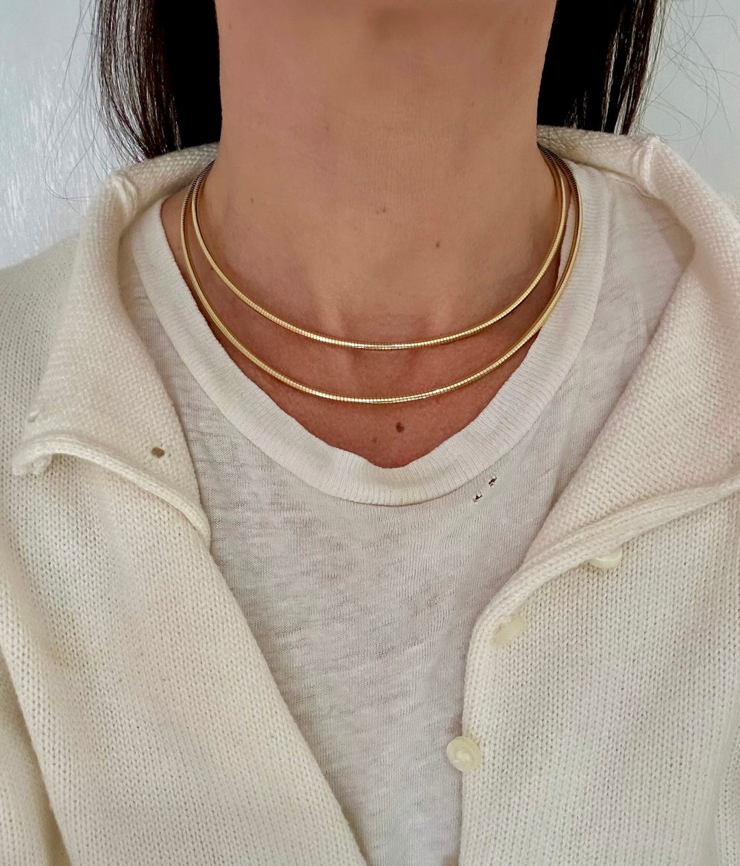 Large Omega Collar Chain – Rebecca Pinto