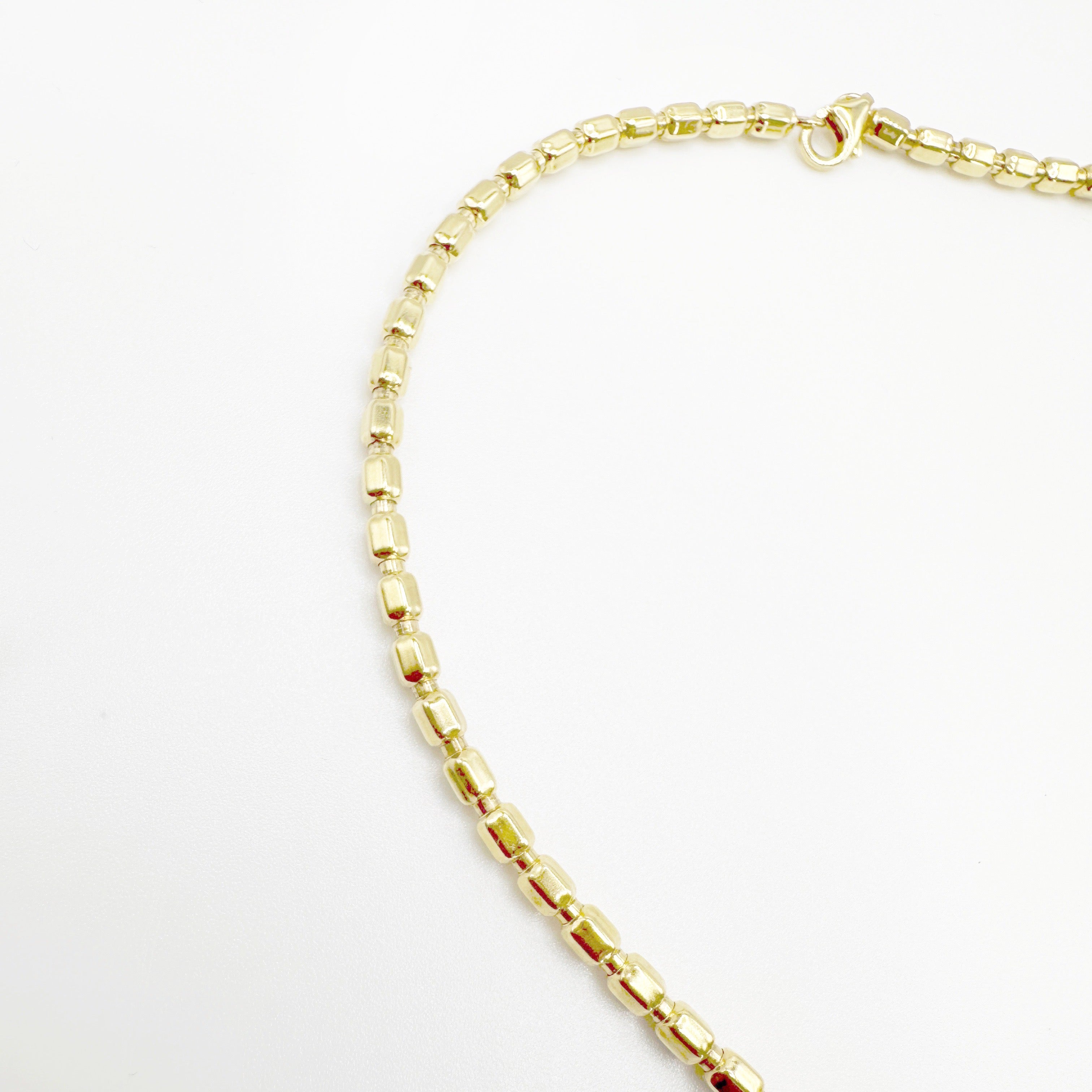 Large Gold Nugget Chain