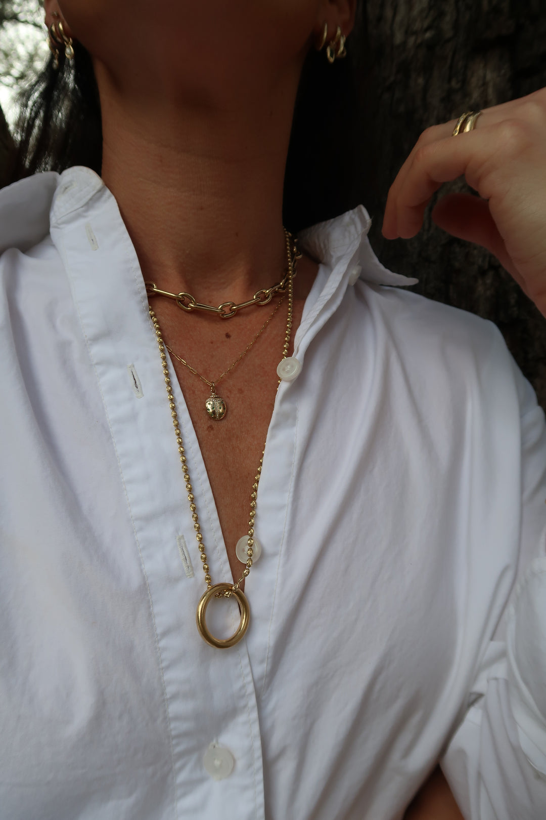 Element Lariat Necklace