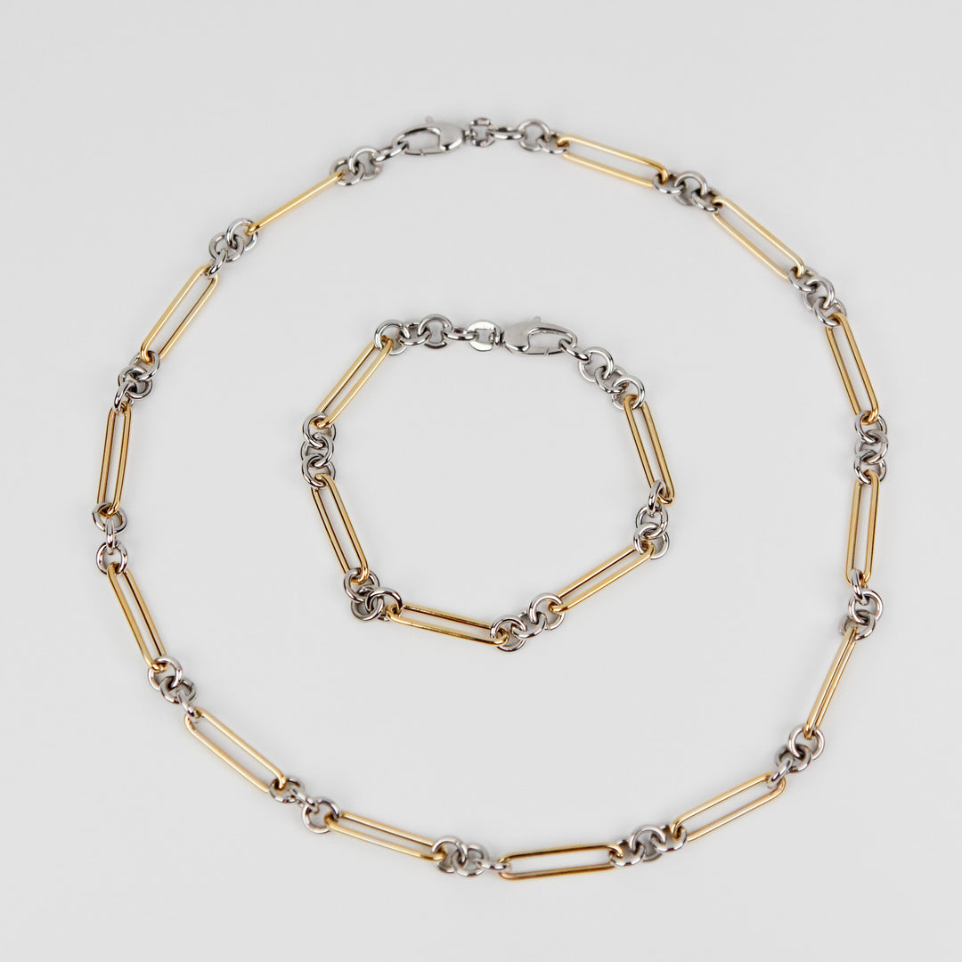 Alternating Gold Mix Chain