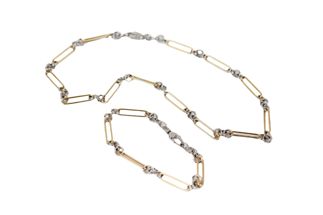 Alternating Gold Mix Bracelet