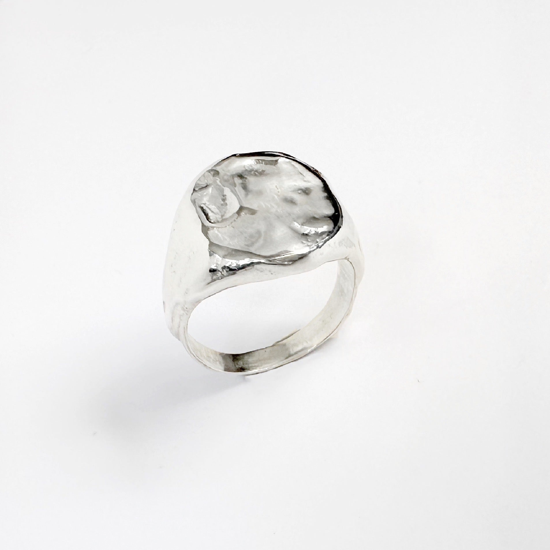 Nelson Signet Silver Ring