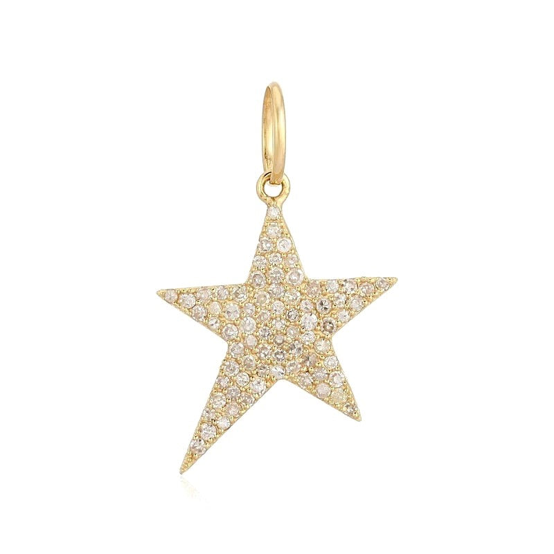 Pave Shooting Star Charm