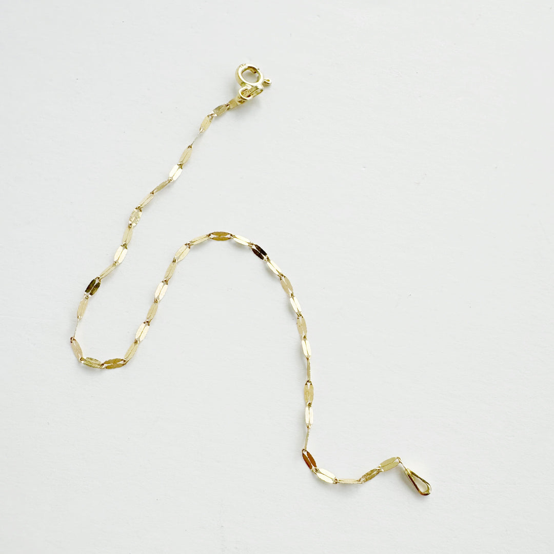 Moon Cut Chain Bracelet