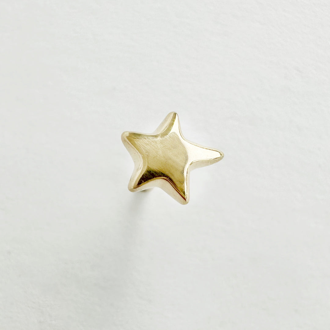 Tiny Star or Tiny Moon Studs