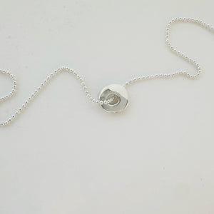 Orpheus Bead Silver Necklace