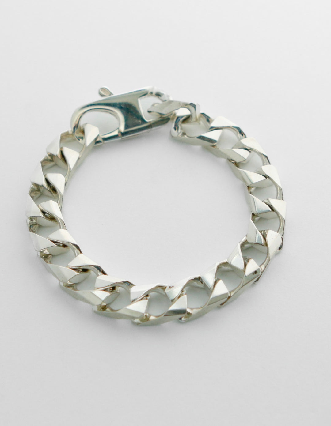 Dorian Faceted Curb Bracelet
