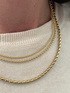 Large Gold Nugget Chain