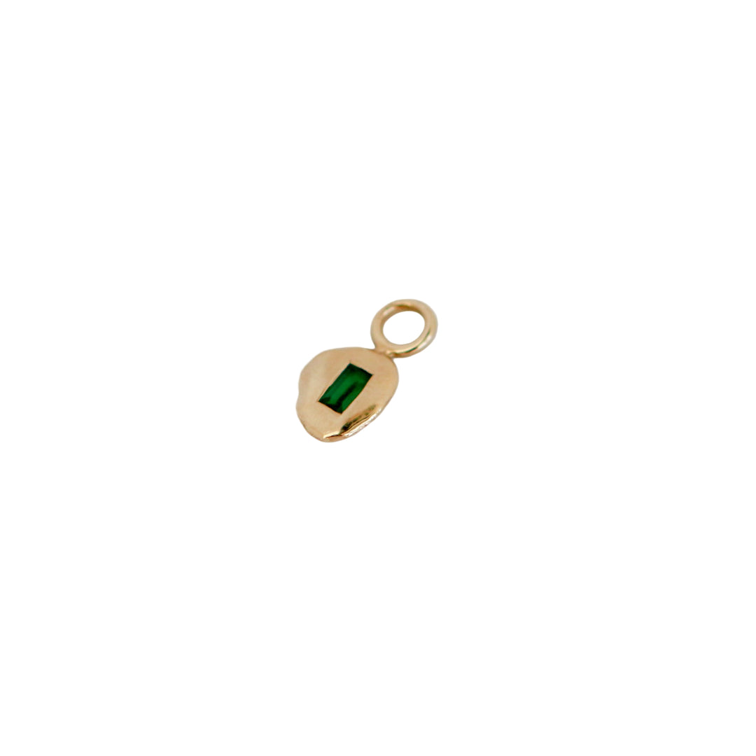 Ojo Tsavorite Earring Charm
