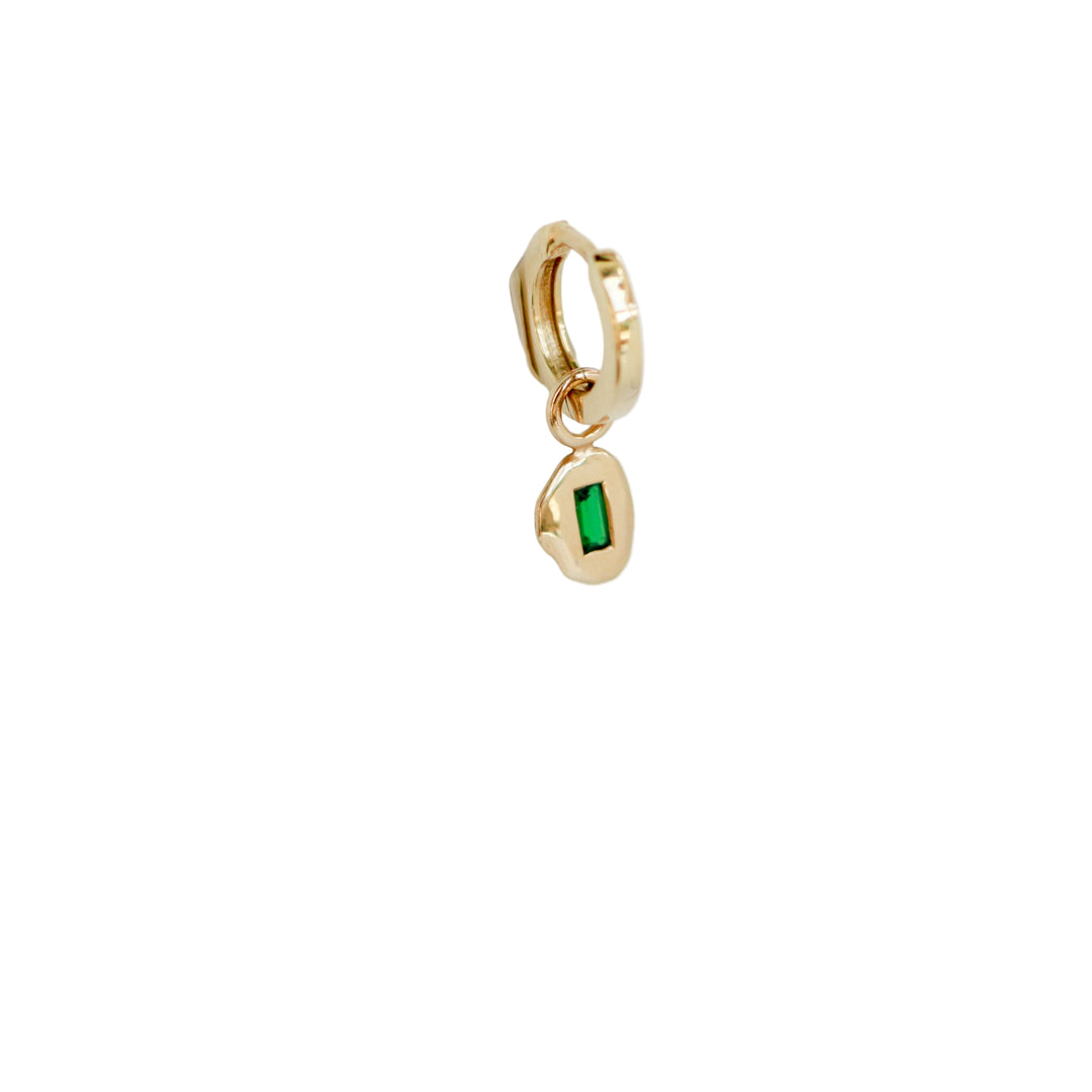 Ojo Tsavorite Earring Charm