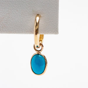 Turquoise Drop Charm
