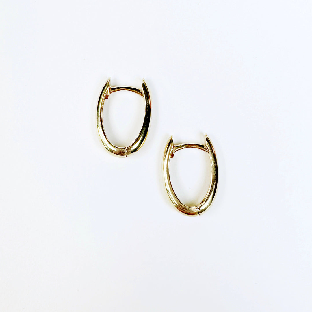 Teardrop Hoops