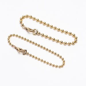 4mm Boko Bead Chain Bracelet