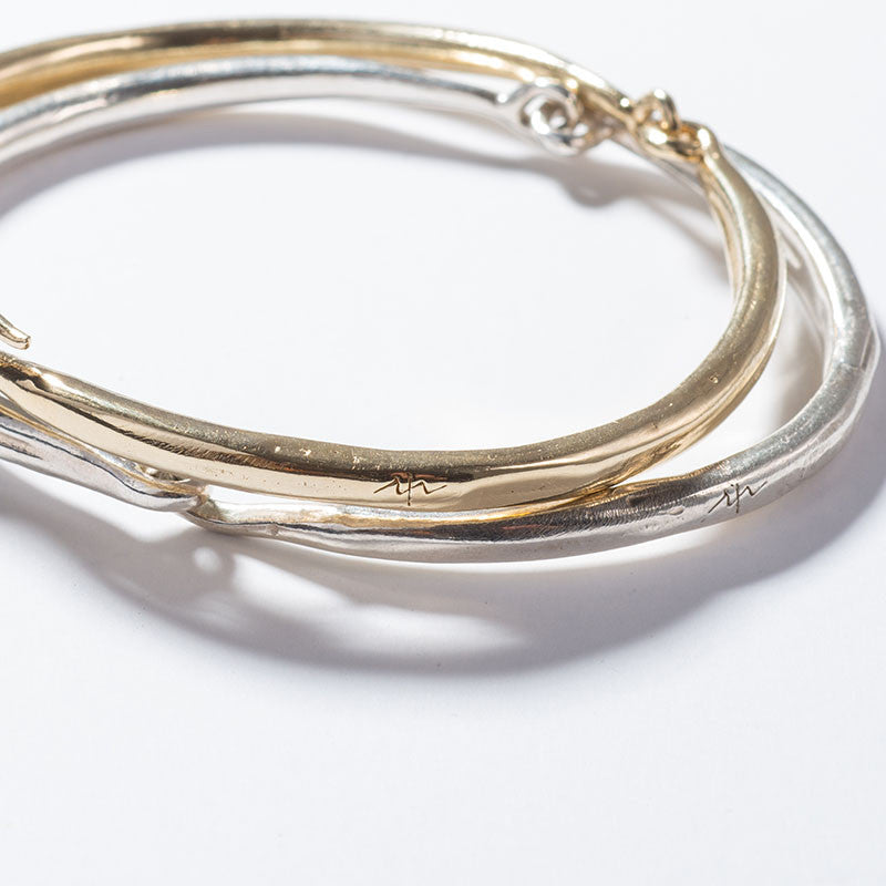 Mauca Silver Bangle